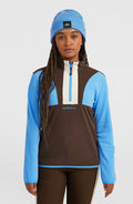 FWC'Cruz Triple Polartec® Half-Zip Fleece | Blue Poppy Colour Block