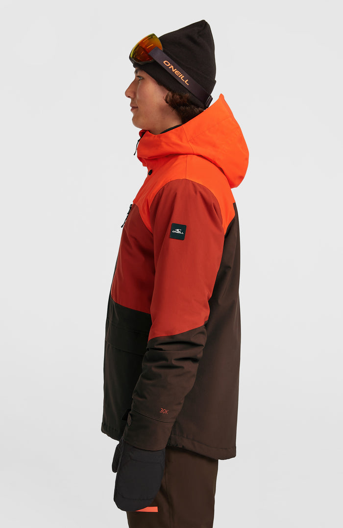 FWC’Peak Fire Snow Jacket | Flame Colour Block