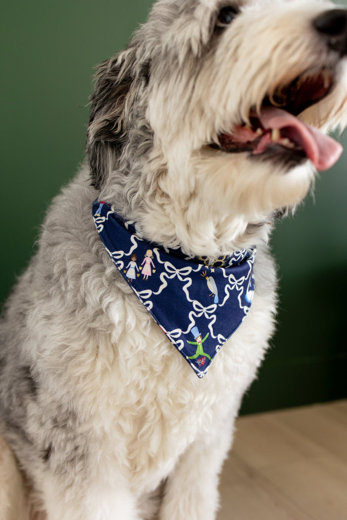 ****PREORDER***Girls 12 Days of Christmas Bows - Pet Bandana Holiday Lounge - Sugar Bee Clothing