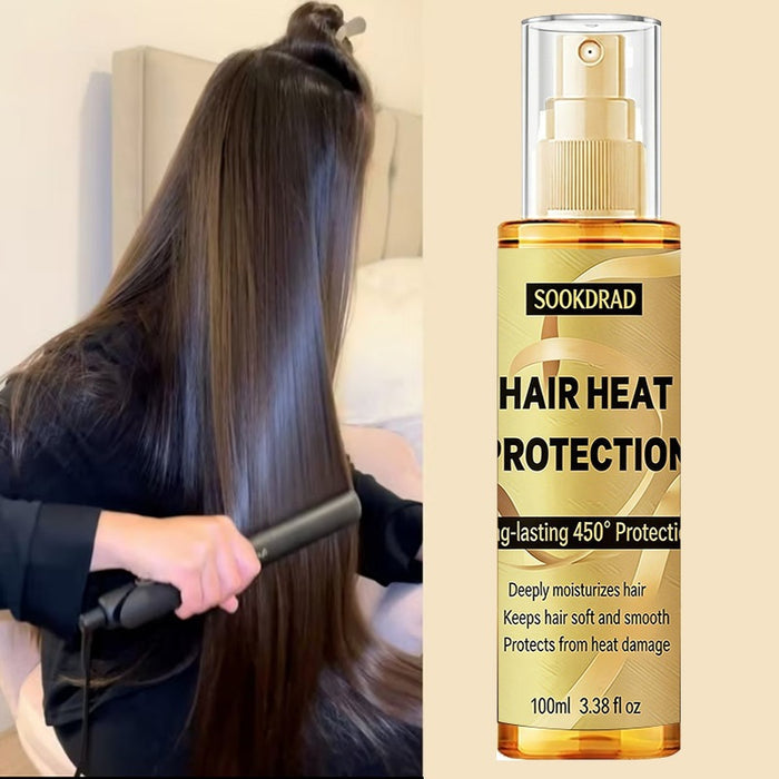 Hair Heat Protection Smoothing Spray