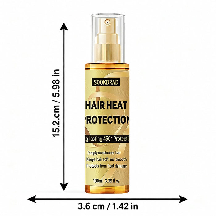 Hair Heat Protection Smoothing Spray