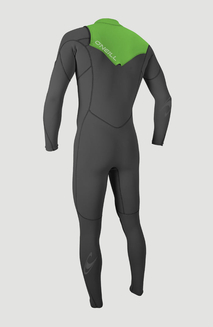 Hammer 3/2 Chest Zip Full | GRAPHITE/GRAPHITE/DAYGLO