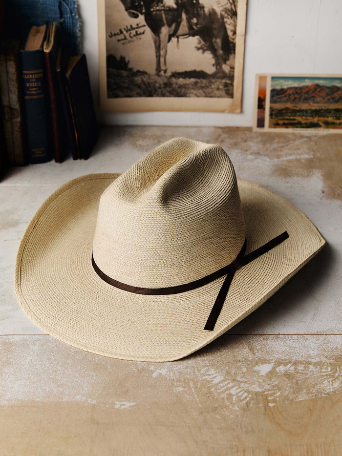 Rosy Brown handwoven rancher guatemalan palm