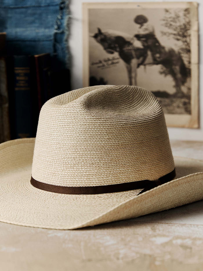 Rosy Brown handwoven rancher guatemalan palm