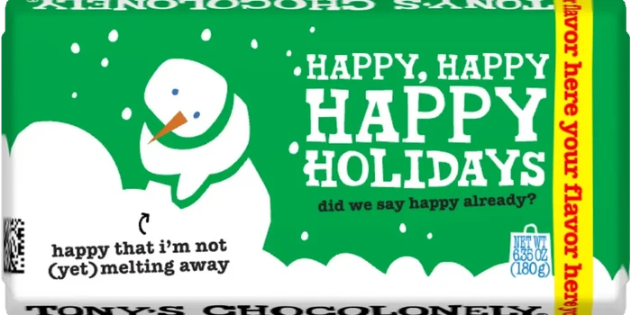 Happy Happy Holidays-Tony’s Chocolonely United States