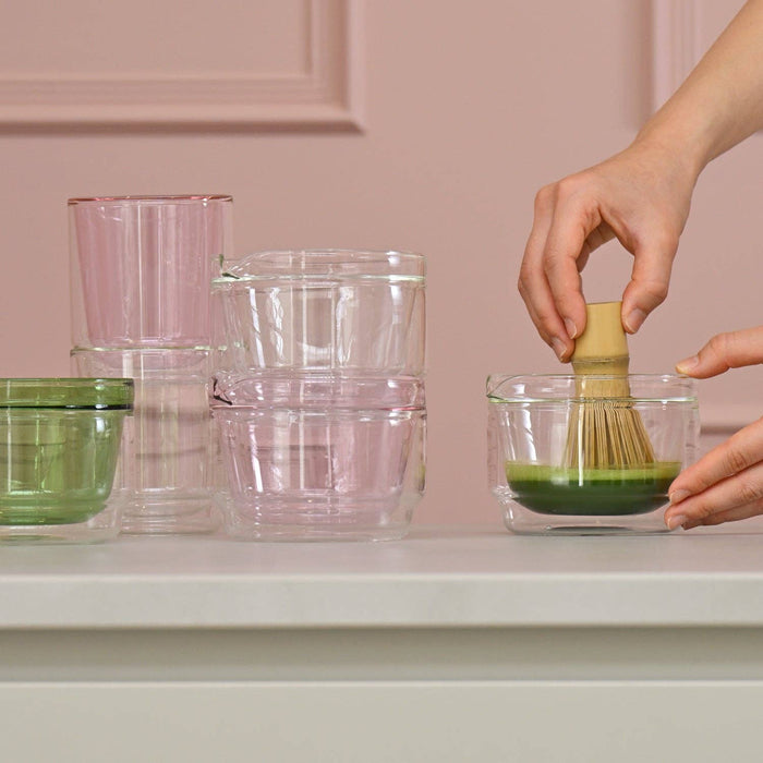Hario - Double-Walled Matcha Bowl 300mL - Pink