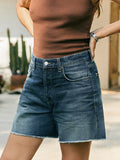 Dark Slate Gray hazel salinas cutoff short