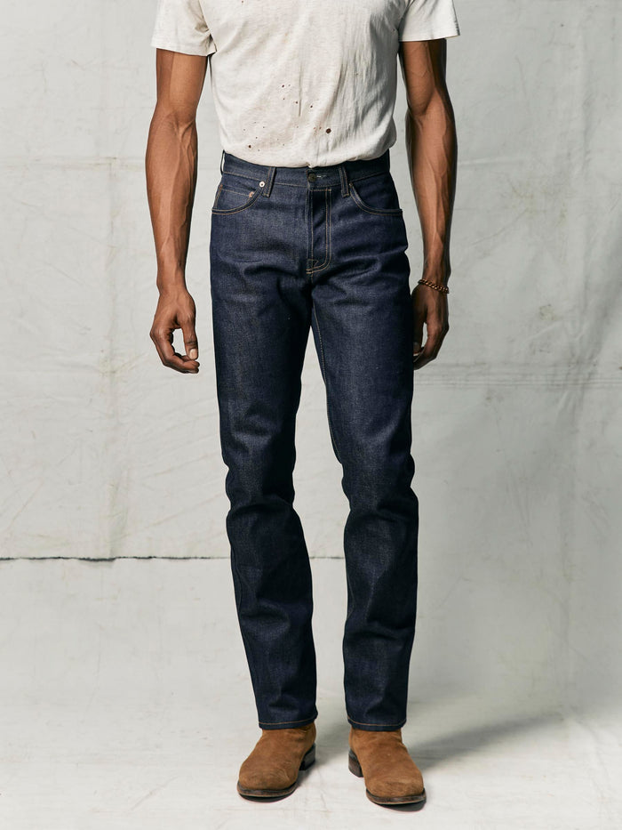 Gray henry indigo rigid