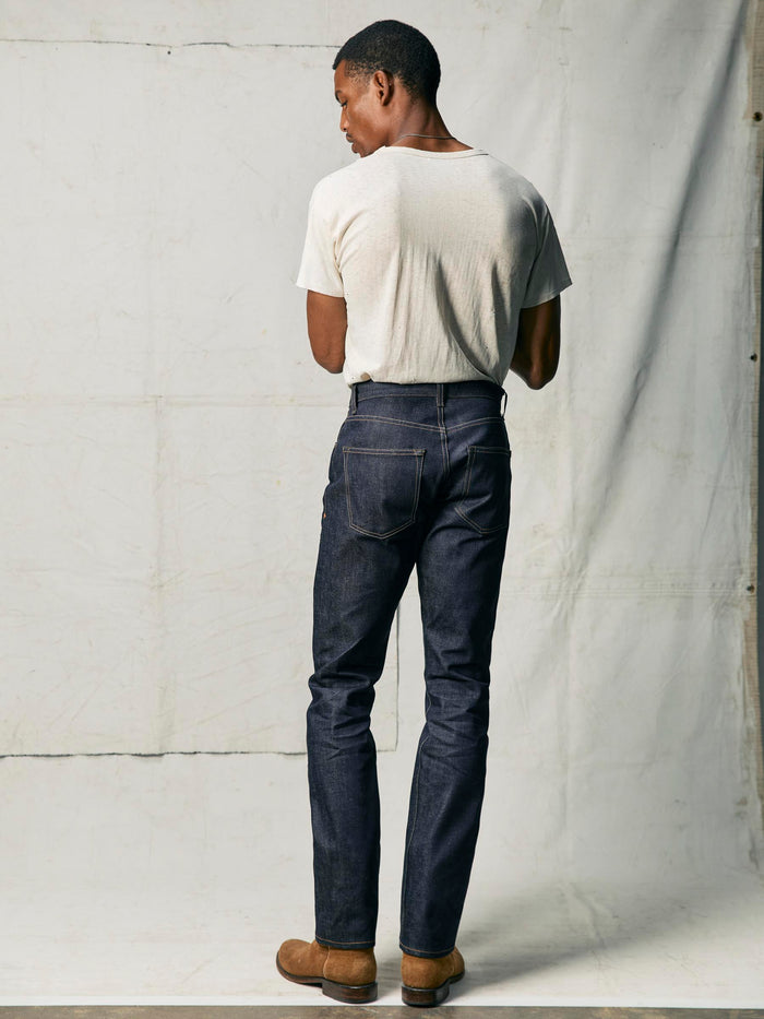 Gray henry indigo rigid
