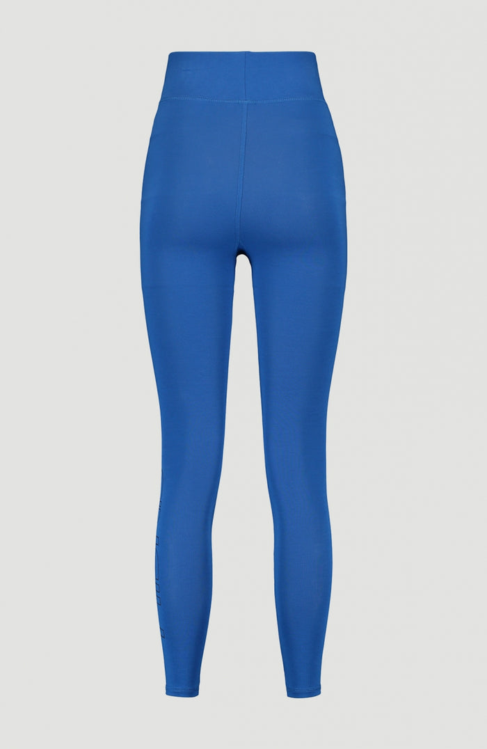 High Waist Legging | Ocean Blue