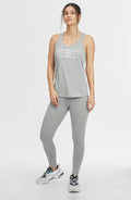 High Waist Legging | Silver Melee -A