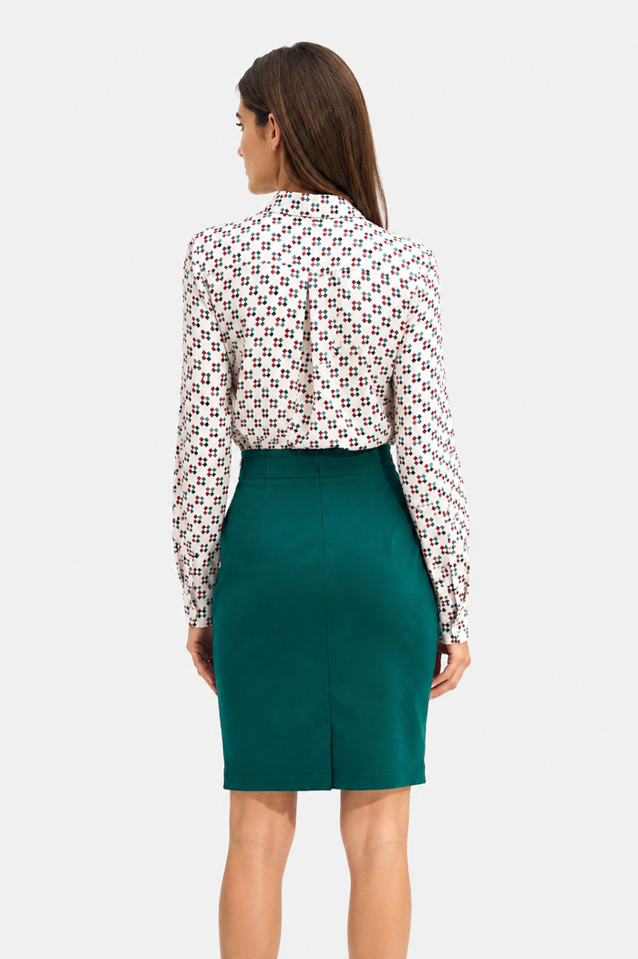 High waisted skirt