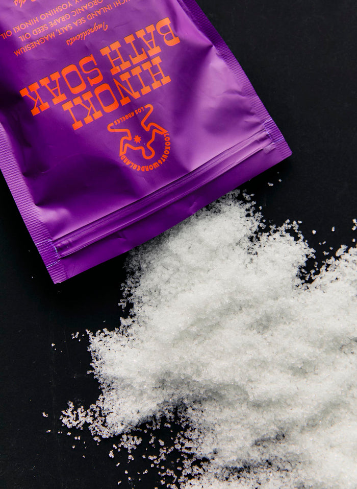 Midnight Blue hinoki bath soak