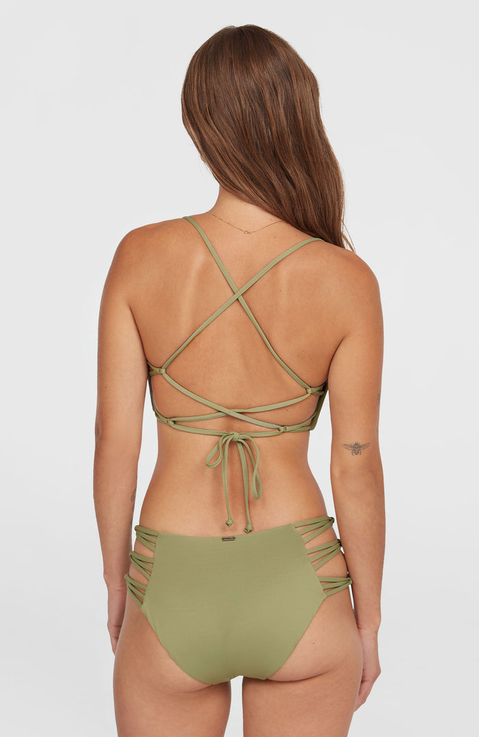 Huntington Bralette Bikini Top | Avery Fern