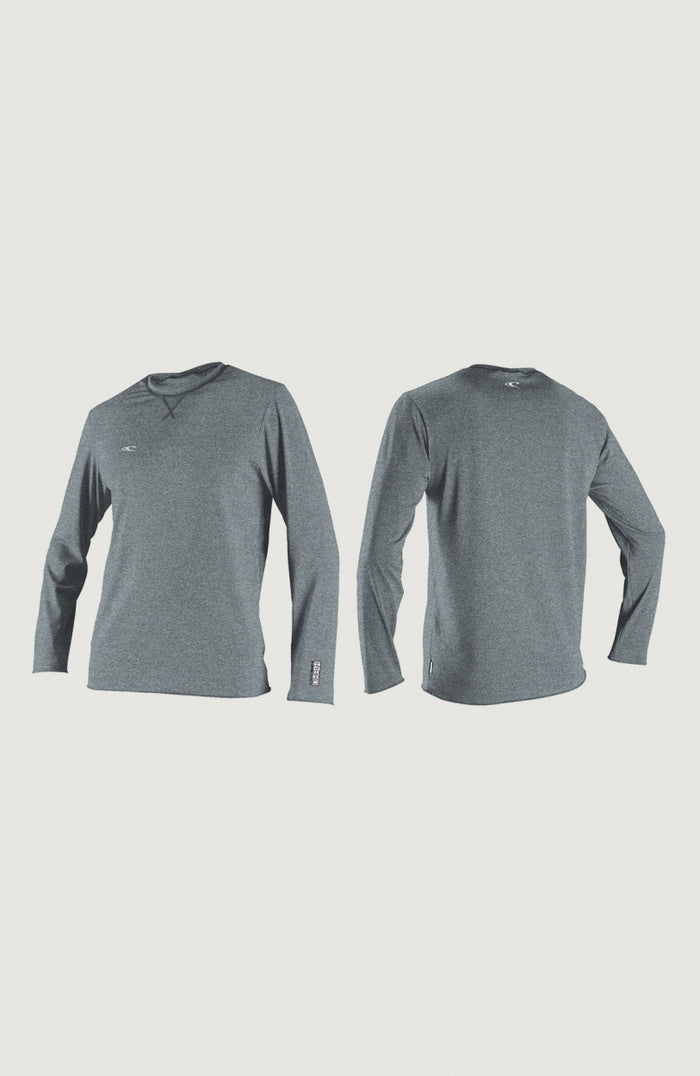 Hybrid Skins Long Sleeve Surf Tee | Grey