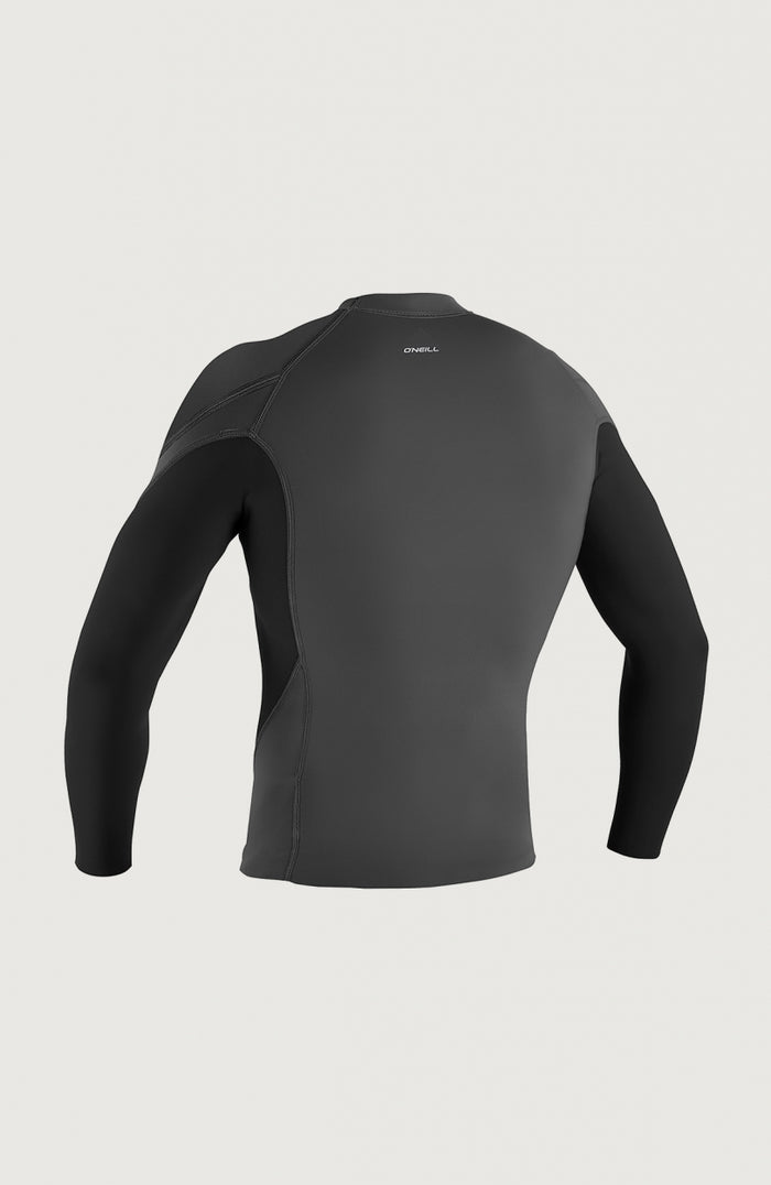 Hyperfreak 1.5mm Long Sleeve Neoprene Top | Grey