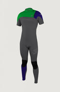 Hyperfreak 2mm Competition Zipless Short Sleeve Full Wetsuit | Silver
