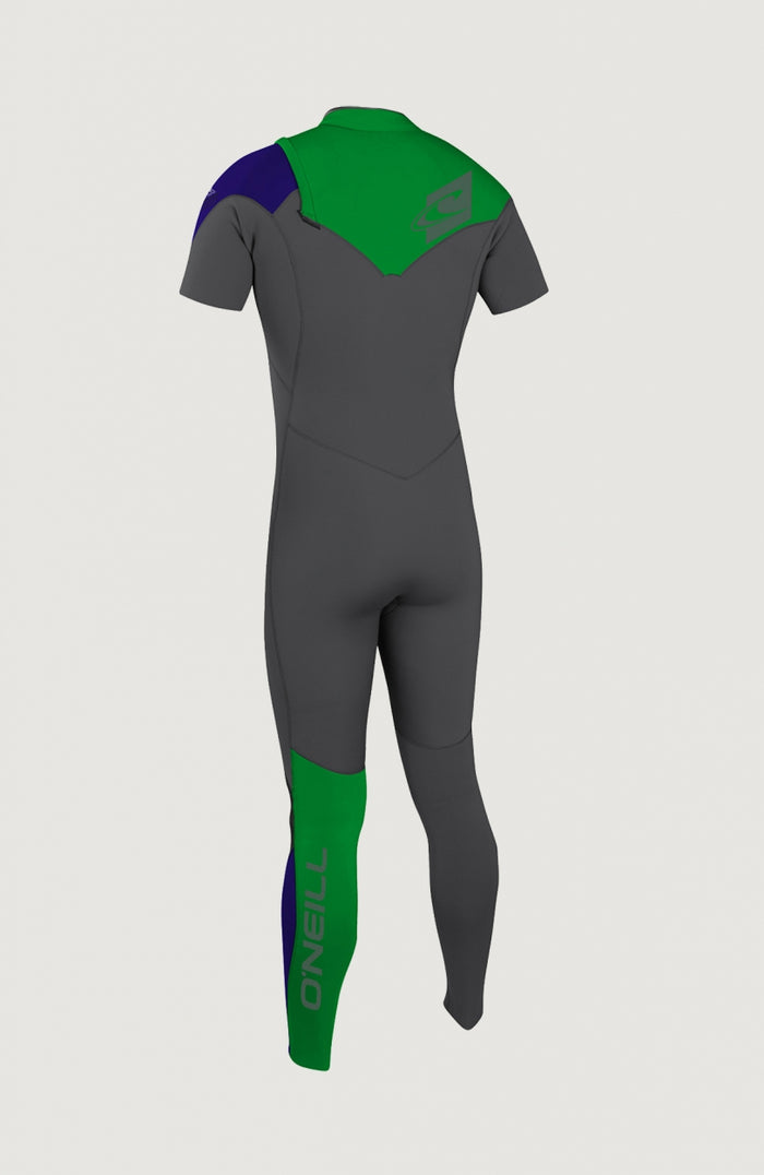 Hyperfreak 2mm Competition Zipless Short Sleeve Full Wetsuit | Silver