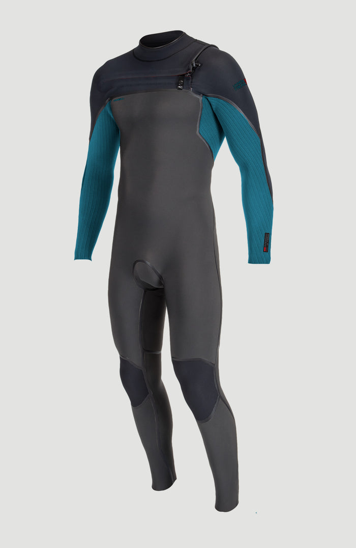 Hyperfreak Fire 5/4mm Chest Zip Full Wetsuit | MIDNIGHT OIL/BLACK/TIDE POOL