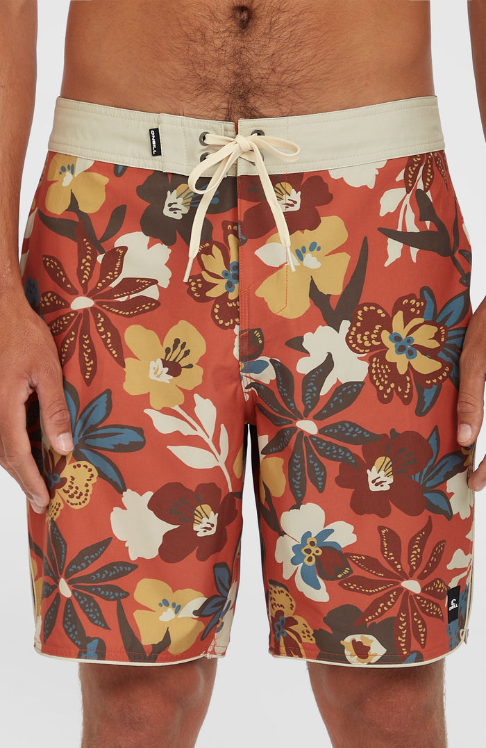 Hyperfreak Mysto Scallop 19'' Boardshorts | Ginger Mysto Scallop