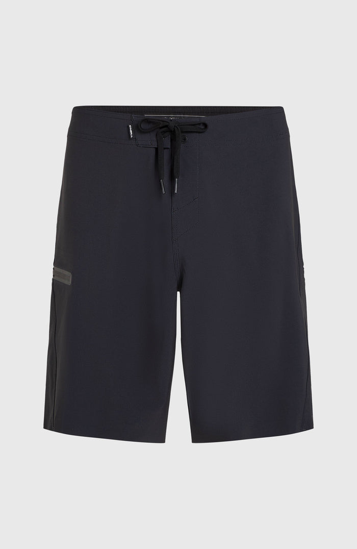 Hyperfreak Tech Solid 19'' Boardshorts | Black Out