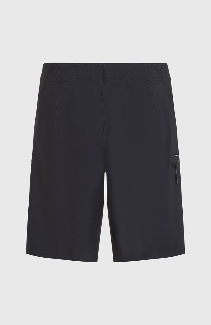 Hyperfreak Tech Solid 19'' Boardshorts | Black Out