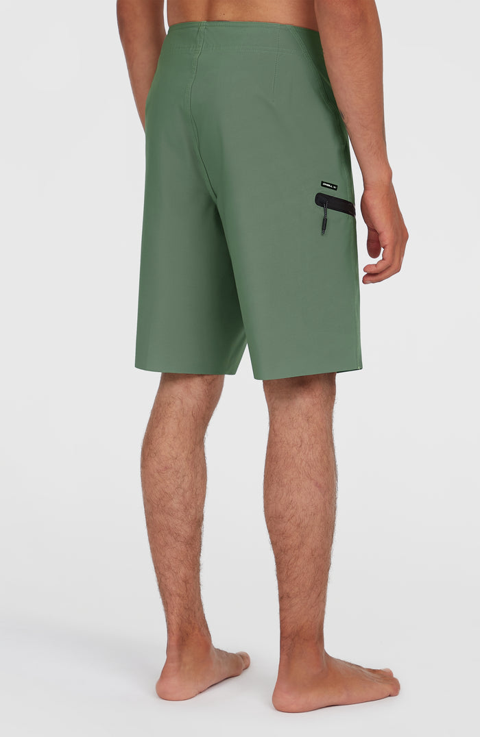 Hyperfreak Tech Solid 19'' Boardshorts | Seagrass