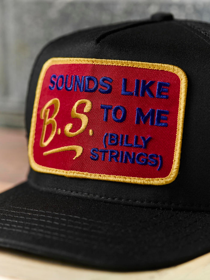 Black i+w x billy strings "b.s." trucker