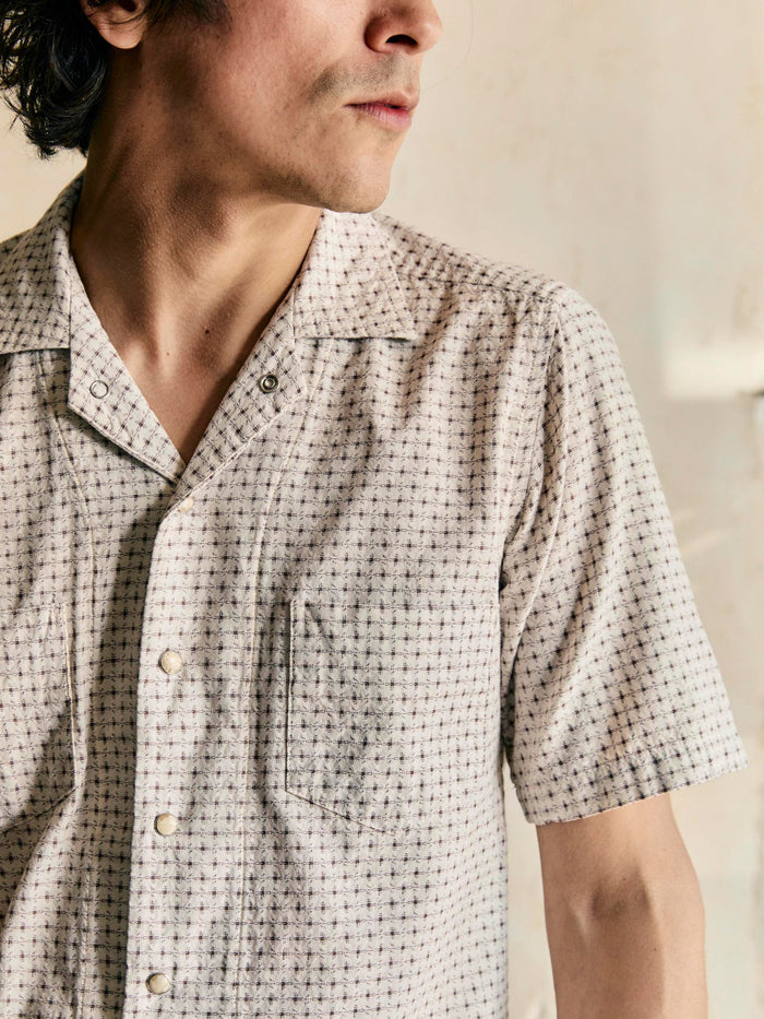 Gray i+w x richter goods somerset pearl snap