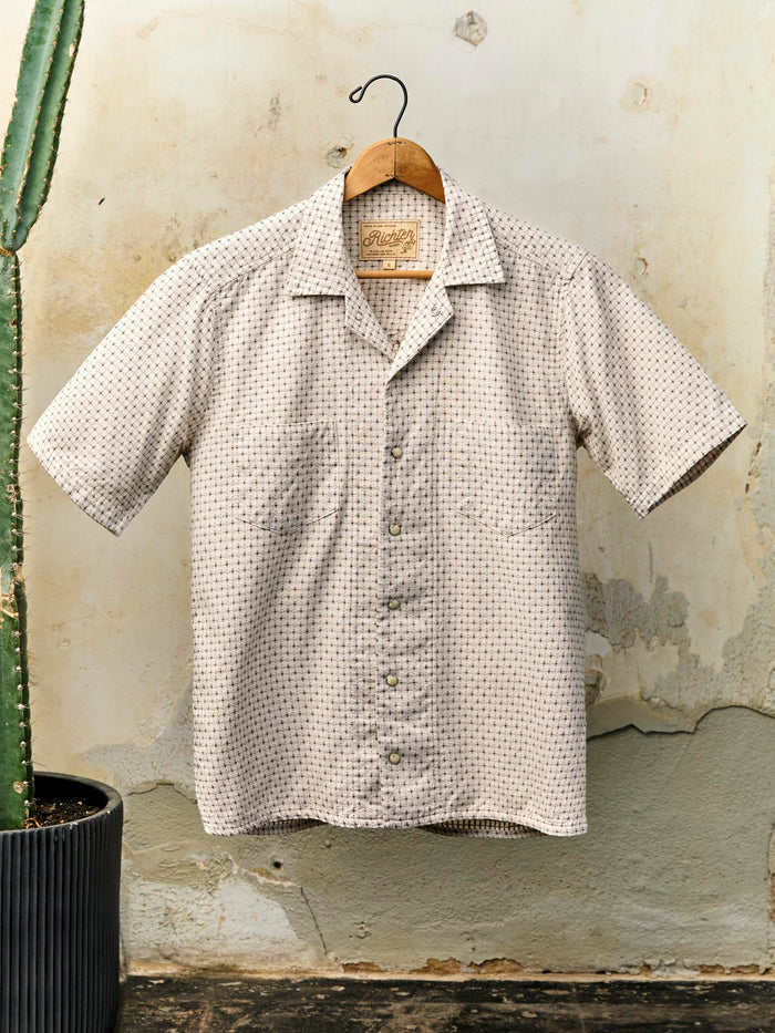 Gray i+w x richter goods somerset pearl snap