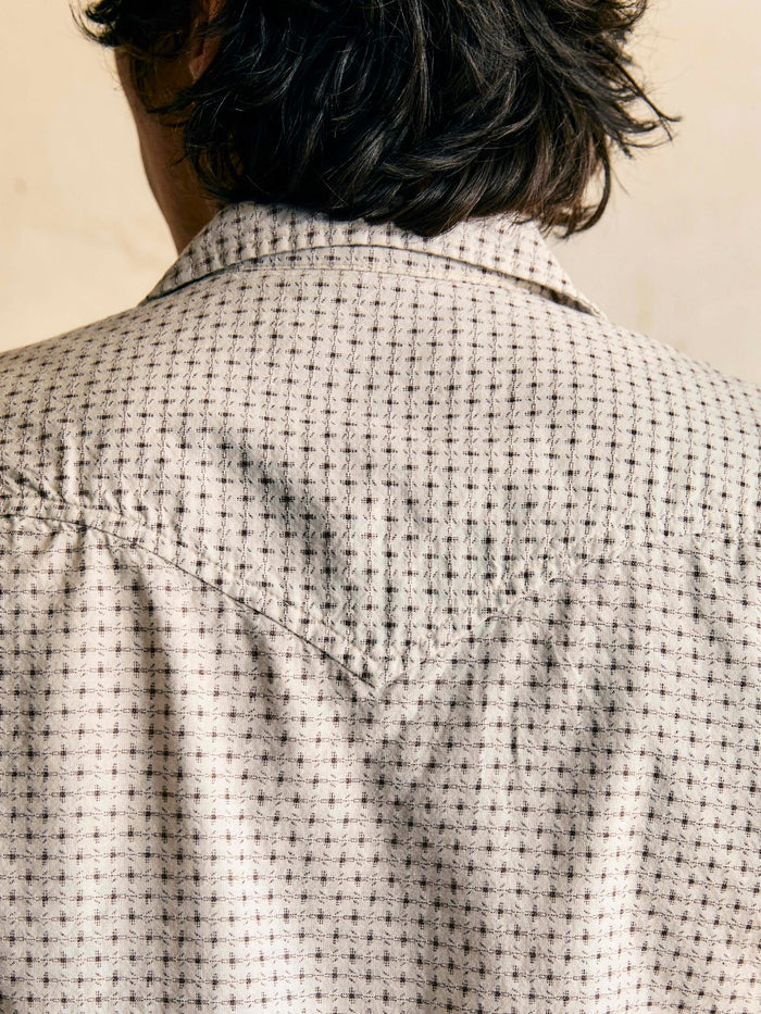 Gray i+w x richter goods somerset pearl snap