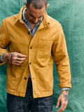 Dim Gray jack jacket in amber
