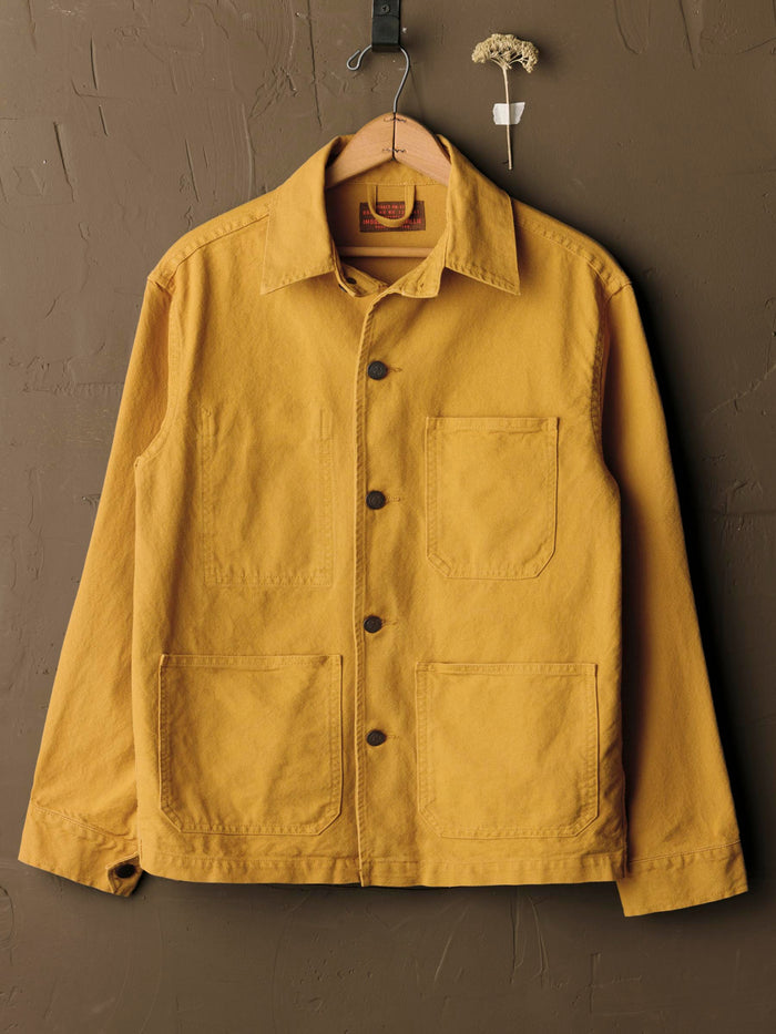 Dark Olive Green jack jacket in amber