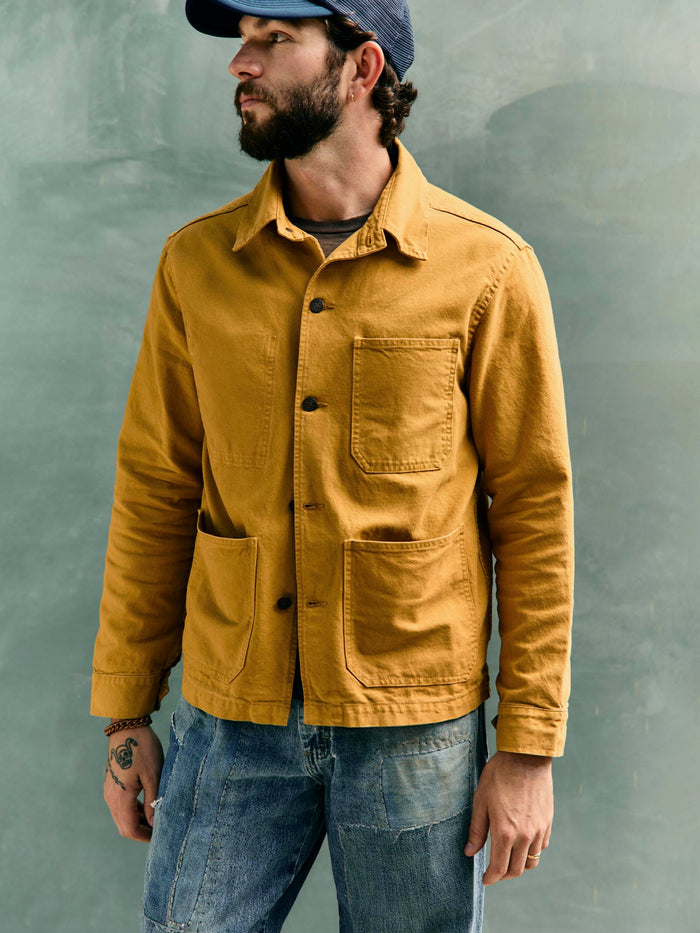 Dim Gray jack jacket in amber