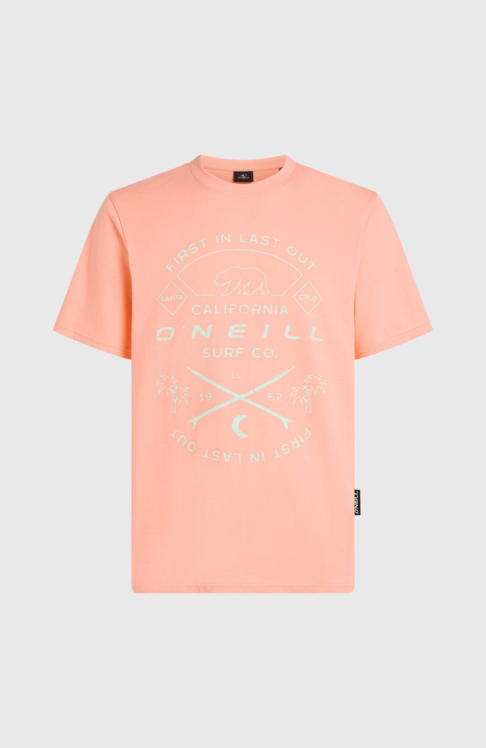 Jack O'Neill Muir T-Shirt | Coral Pop