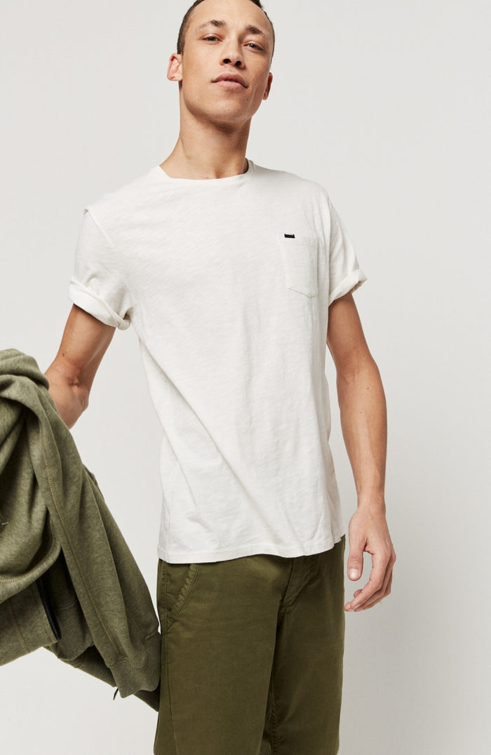 Jack's Base Regular Fit Crew T-Shirt | Powder White