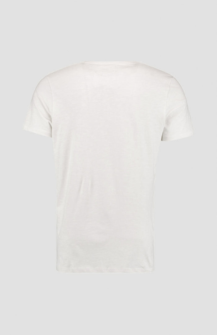 Jack's Base V-Neck T-Shirt | Powder White