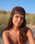 JANNY CROCHET HAT - HOT FUDGE [AI]