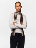 JAYA SMALT TØRKLÆDE - HOT FUDGE / WHITECAP GRAY - Dinvintageshop