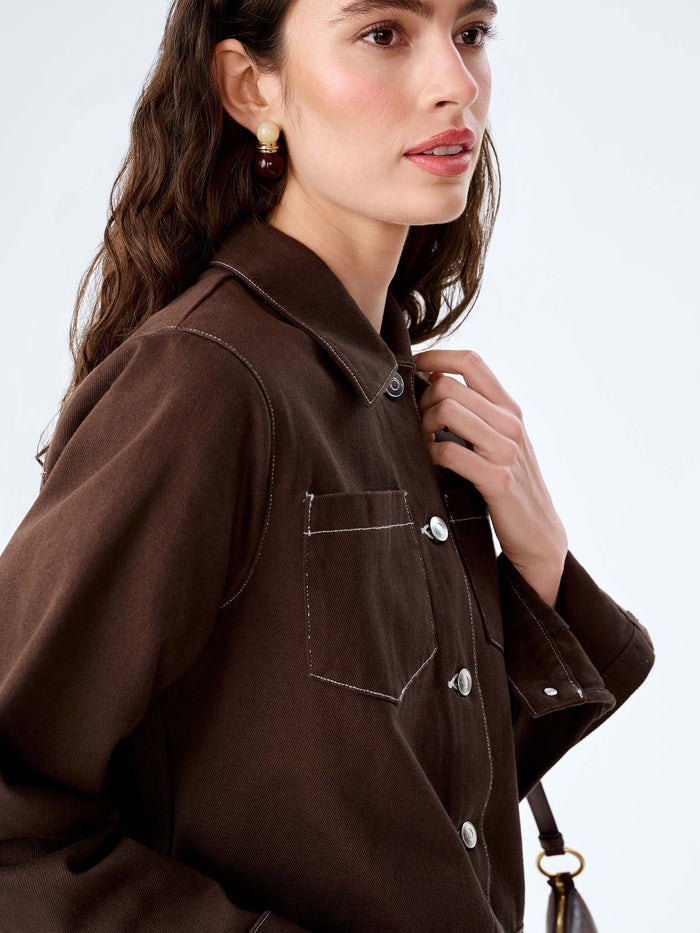 Jesse Jacket in Brown