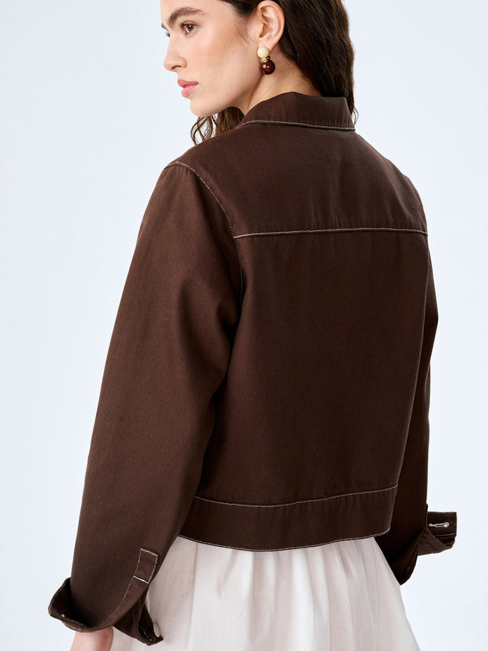 Jesse Jacket in Brown