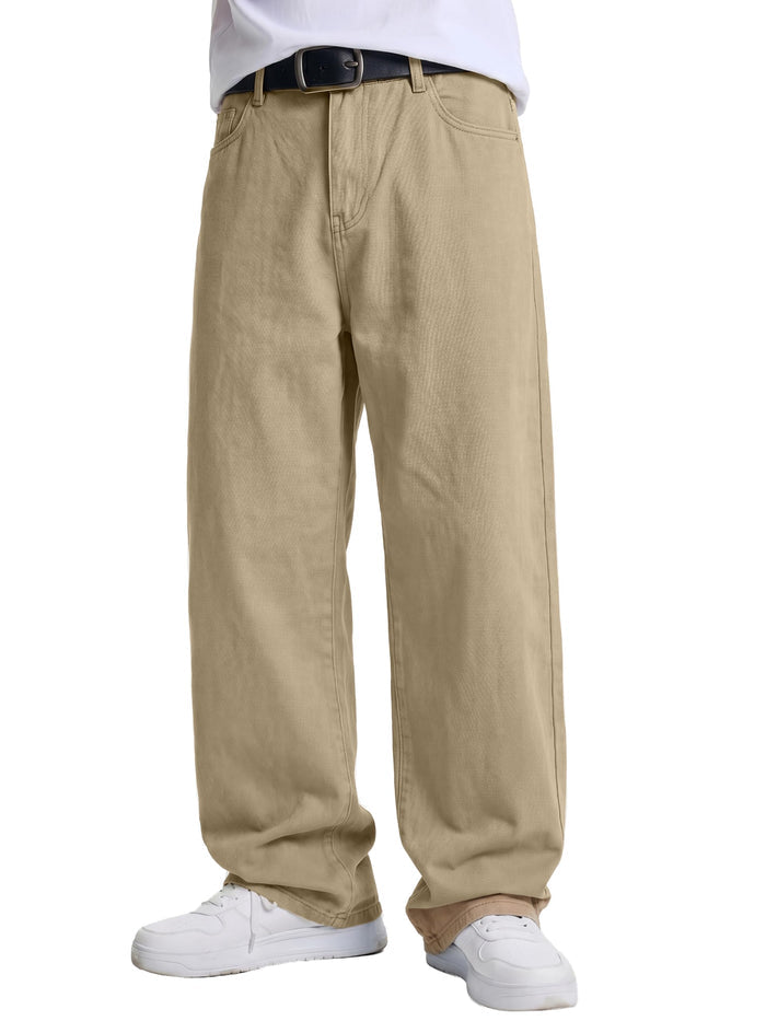 JMIERR Mens Baggy Jeans Wide Leg Y2K Loose Fit Denim Pants