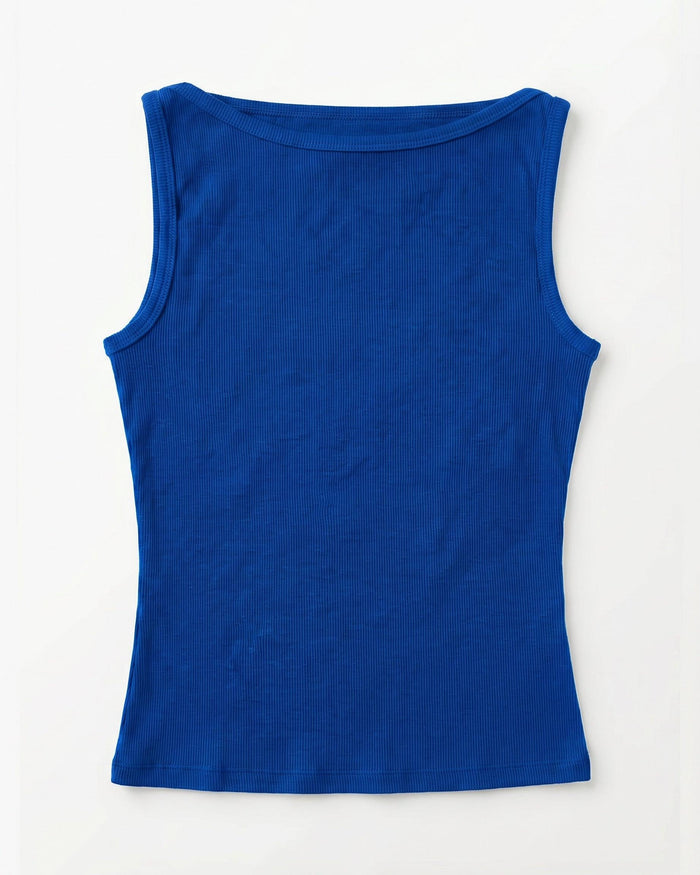JOHANNE BOATNECK TOP - ROYAL BLUE