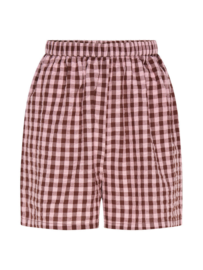 Joshua Checked Shorts
