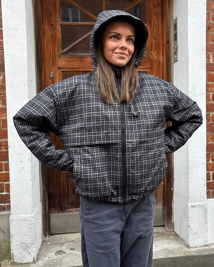 JUNO JACKET - GREY CHECK