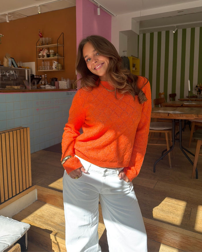 KAI KNIT LS - ORANGE