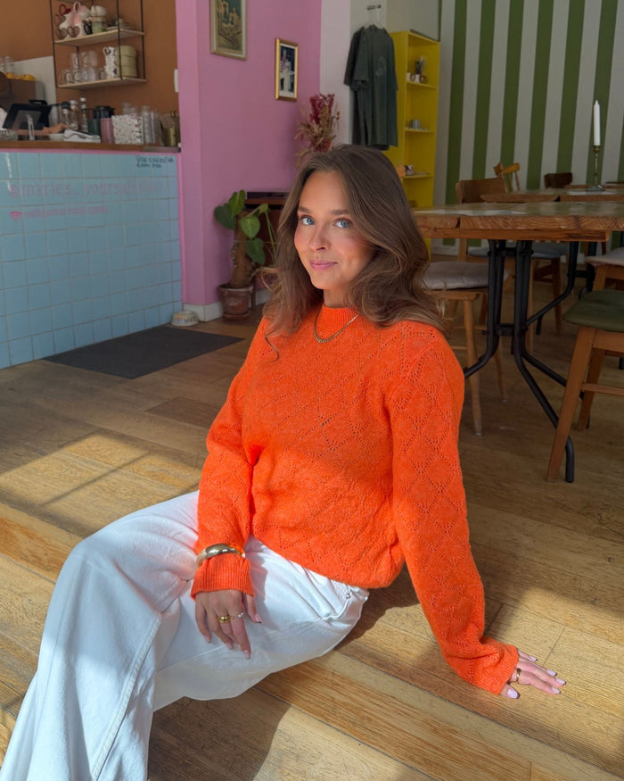KAI KNIT LS - ORANGE