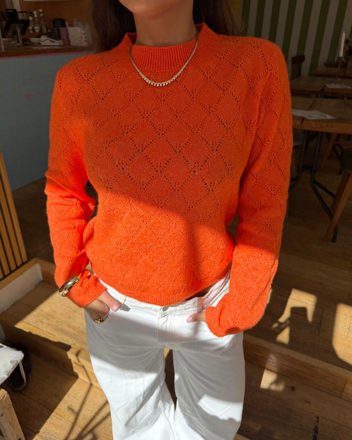 KAI KNIT LS - ORANGE