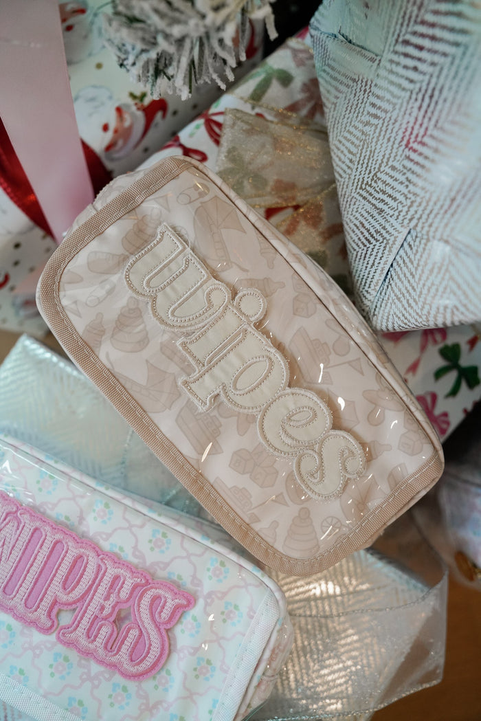 KenzKustomz Wipes Pouch Clear Coat Bag