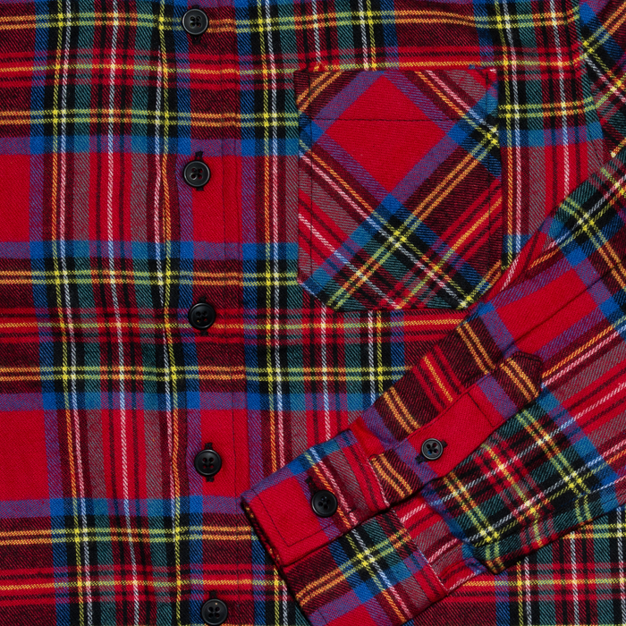 Kids Unisex Royal Stewart Tartan Shirt